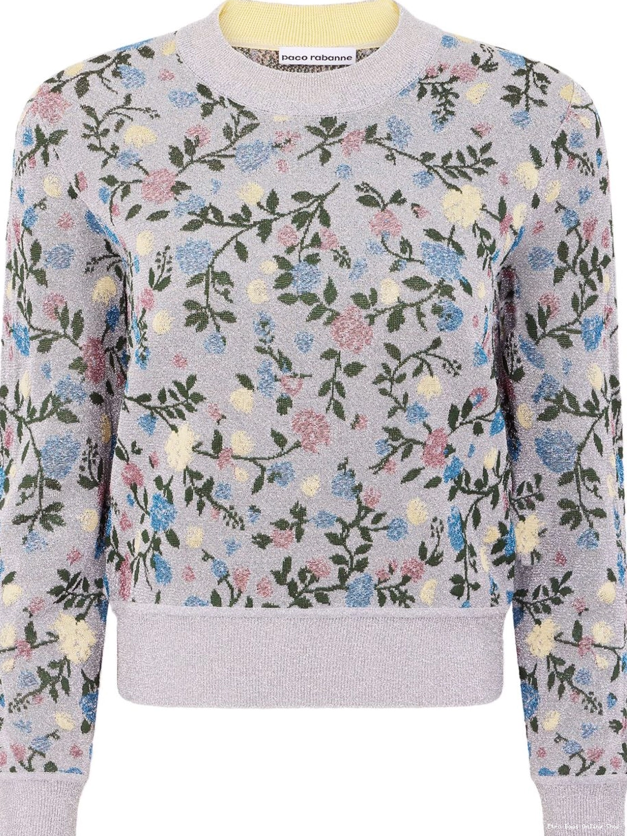 Women floral-jacquard jumper ETRO 0501